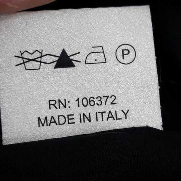 Vtg 80's Nicola Blue Striped Boyfriend Single Breasted Button Down Blazer Sz 12 - Picture 11 of 14